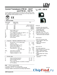 Datasheet HTB300-P manufacturer LEM